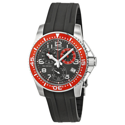 Longines HydroConquest Chronograph Black Dial Stainless Steel Men's Watch  Item No. L36904592