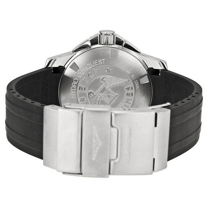 Longines HydroConquest Chronograph Black Dial Stainless Steel Men's Watch  Item No. L36904592