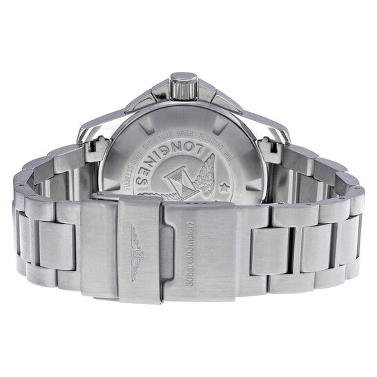 Longines HydroConquest Chronograph Black Dial Stainless Steel Men's Watch L36964596 Item No. L3.696.4.59.6