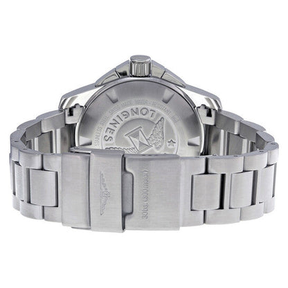 Longines HydroConquest Chronograph Black Dial Stainless Steel Men's Watch L36964596 Item No. L3.696.4.59.6