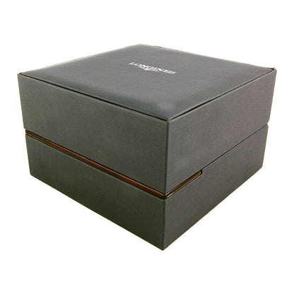 Longines La Grand Classic Presence White Dial Black Leather Watch L48044112 Item No. L4.804.4.11.2