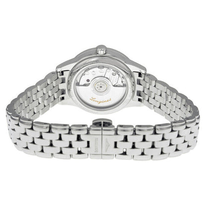 Longines La Grande Classique Automatic Diamond Black Dial Stainless Steel Ladies Watch L42740576 Item No. L4.274.0.57.6