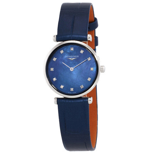 Longines La Grande Classique De Quartz Diamond Ladies Watch  Item No. L4.209.4.81.2
