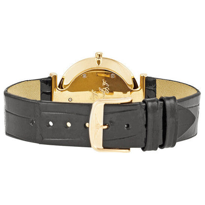 Longines La Grande Classique De White Dial Black Leather Men's Watch L47091112 Item No. L4.709.1.11.2