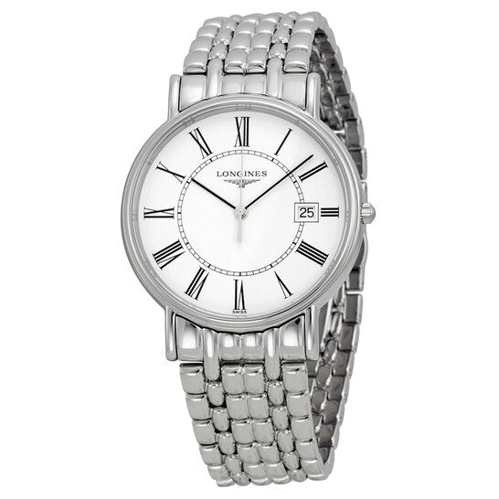 Longines La Grande Classique Presence White Dial Steel Men's Watch  Item No. L4.790.4.11.6