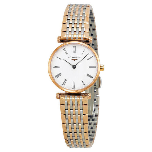 Longines La Grande Classique White Dial Two-tone Ladies Watch L42091917 Item No. L4.209.1.91.7