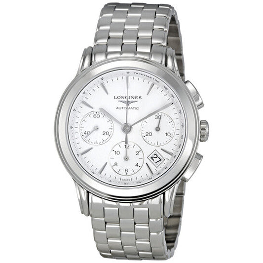 Longines Les Grandes Classiques Automatic White Dial Steel Men's Watch  Item No. L48034126
