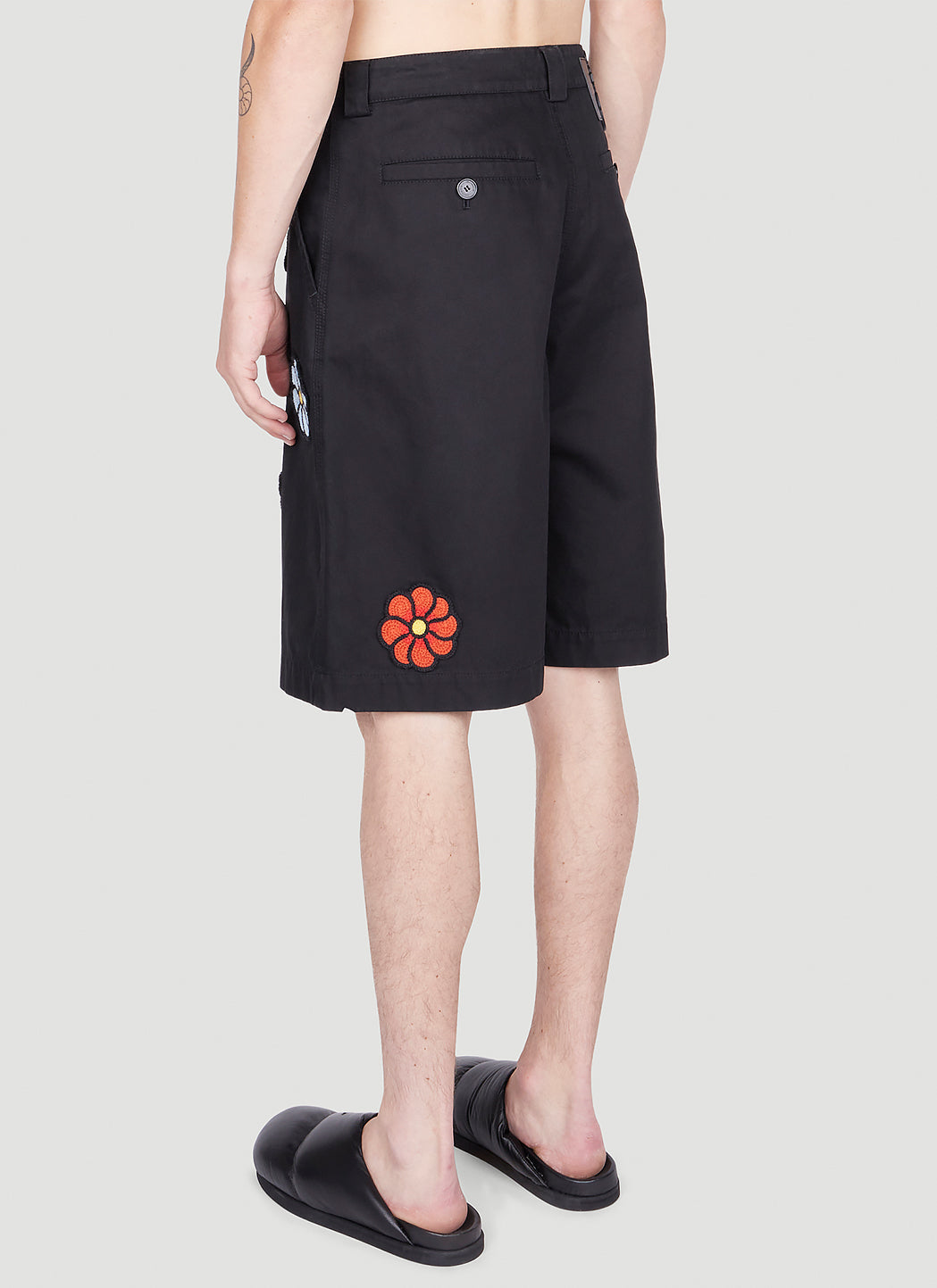 1 Moncler Jw Anderson Women Floral Bermuda Shorts