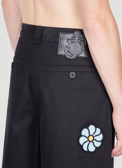 1 Moncler Jw Anderson Women Floral Bermuda Shorts