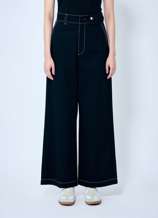 8 Moncler Palm Angels Women Wide-Leg Pants