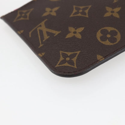 Louis Vuitton Neverfull Pochette Monogram Canvas Brown Canvas Clutche & Pouche Bag (Pre-Owned)