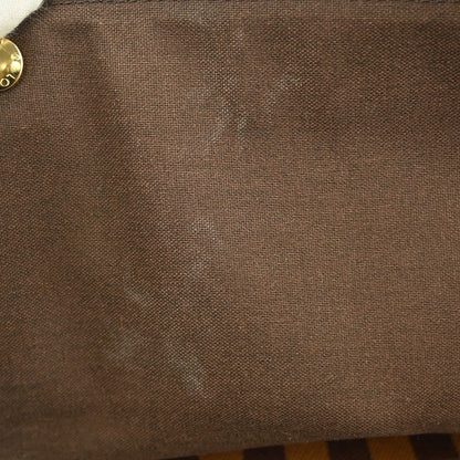 Louis Vuitton Naviglio Handbag Damier Brown Canvas Shoulder Bag Bag (Pre-Owned)