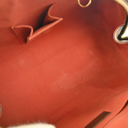 Louis Vuitton Ribera Handbag Damier Brown Canvas Handbag (Pre-Owned)