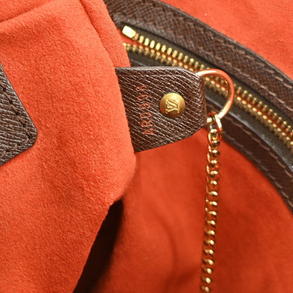 Louis Vuitton Marais Damier Brown Canvas Handbag (Pre-Owned)