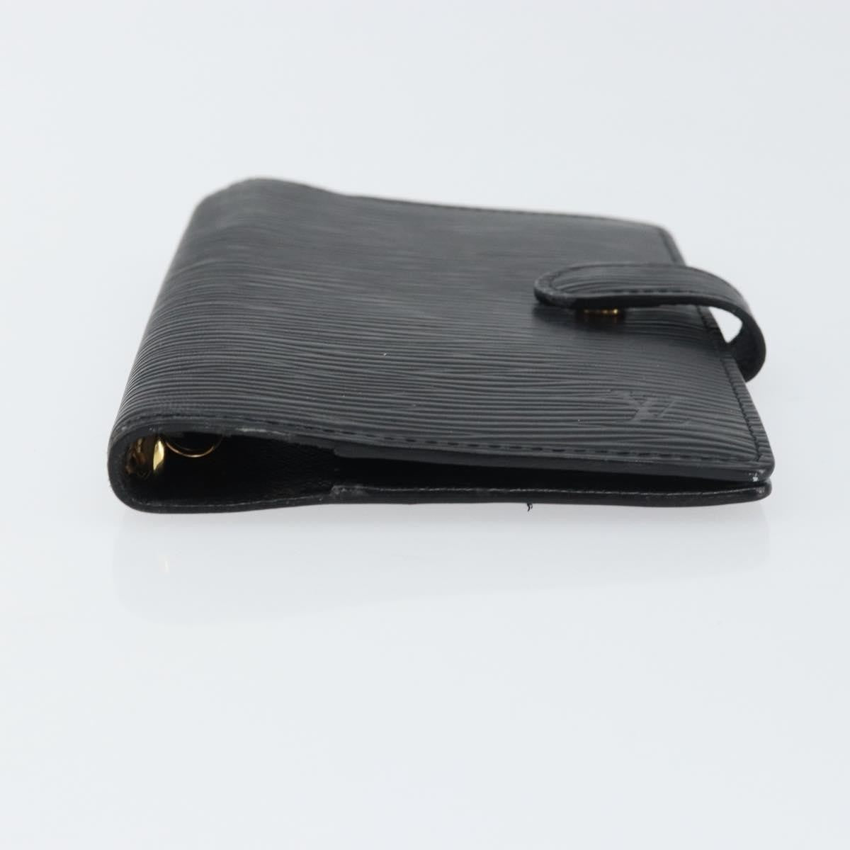 Louis Vuitton Agenda Cover Epi Leather Black Leather Wallets Accessory (Pre-Owned)