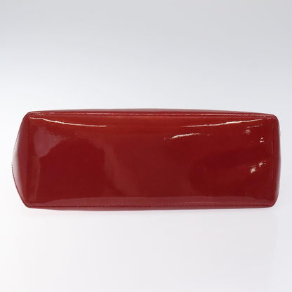 Louis Vuitton Wilshire Handbag Monogram Vernis Red Patent_Leather Handbag (Pre-Owned)