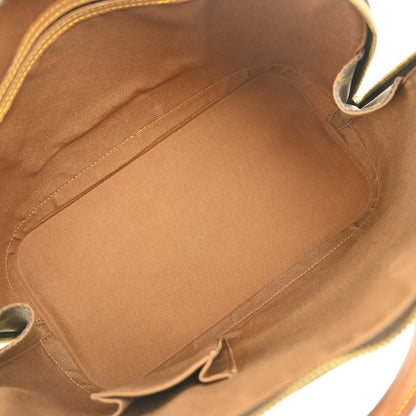 Louis Vuitton Alma Handbag Monogram Canvas Brown Canvas Handbag (Pre-Owned)
