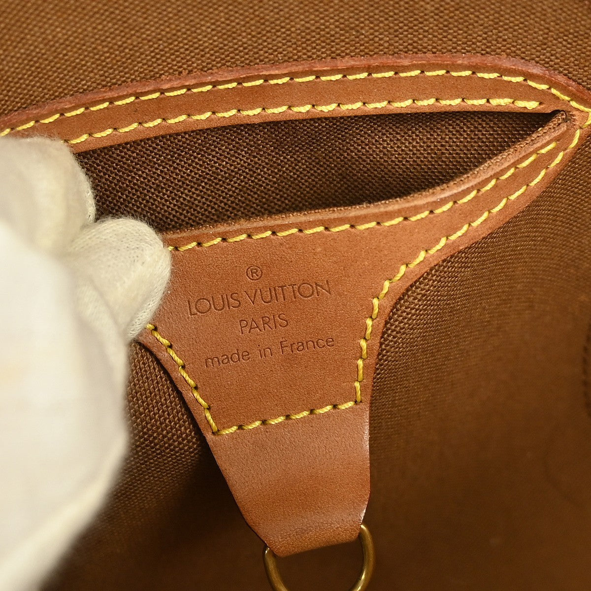 Louis Vuitton Ellipse Bag Monogram Canvas Brown Canvas Handbag (Pre-Owned)