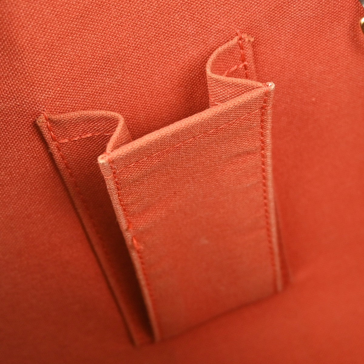 Louis Vuitton Ribera Handbag Damier Brown Canvas Handbag (Pre-Owned)