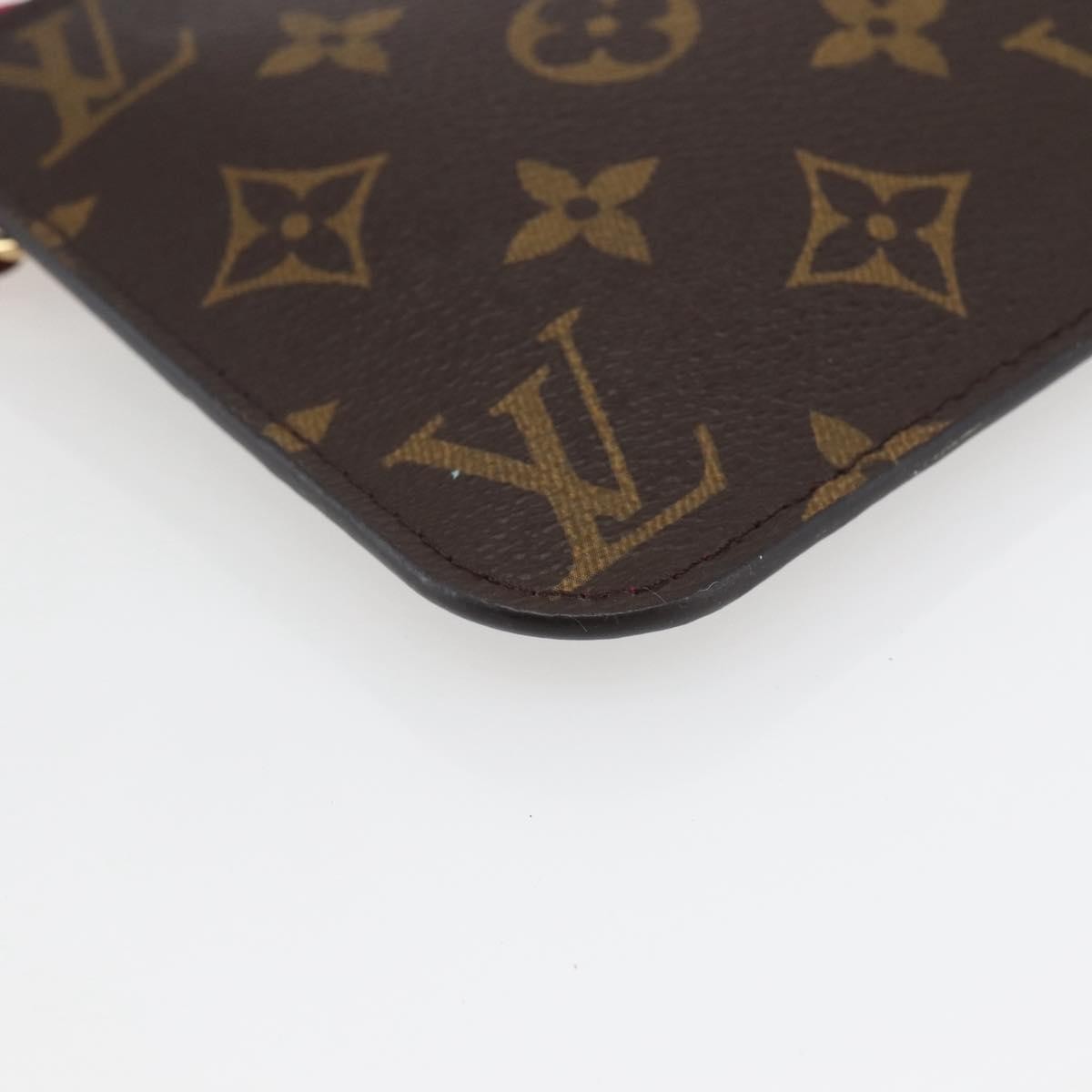 Louis Vuitton Neverfull Pochette Monogram Canvas Brown Canvas Clutche & Pouche Bag (Pre-Owned)