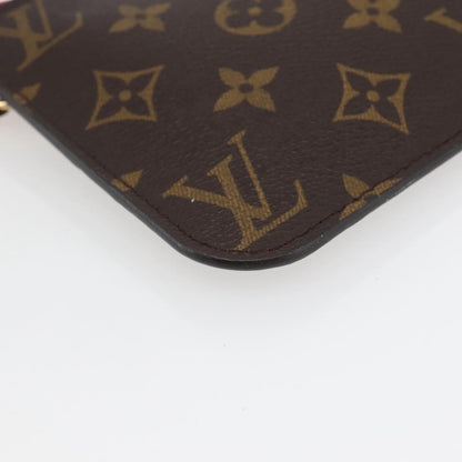 Louis Vuitton Neverfull Pochette Monogram Canvas Brown Canvas Clutche & Pouche Bag (Pre-Owned)