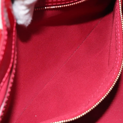Louis Vuitton Wilshire Handbag Monogram Vernis Red Patent_Leather Handbag (Pre-Owned)