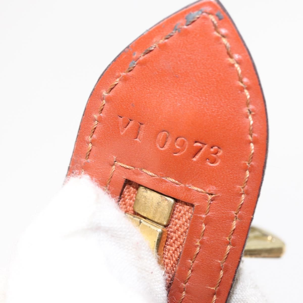 Louis Vuitton Saint Jacques Handbag Epi Leather Brown Leather Handbag (Pre-Owned)