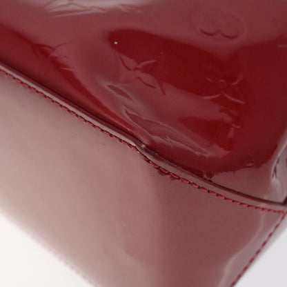 Louis Vuitton Wilshire Handbag Monogram Vernis Red Patent_Leather Handbag (Pre-Owned)