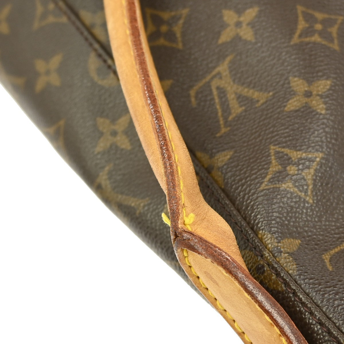 Louis Vuitton Looping Handbag Monogram Canvas Brown Canvas Handbag (Pre-Owned)