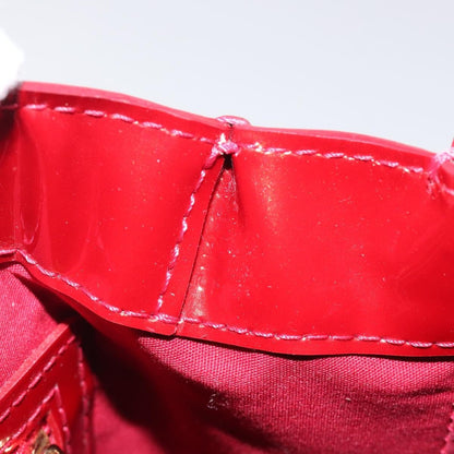 Louis Vuitton Wilshire Handbag Monogram Vernis Red Patent_Leather Handbag (Pre-Owned)