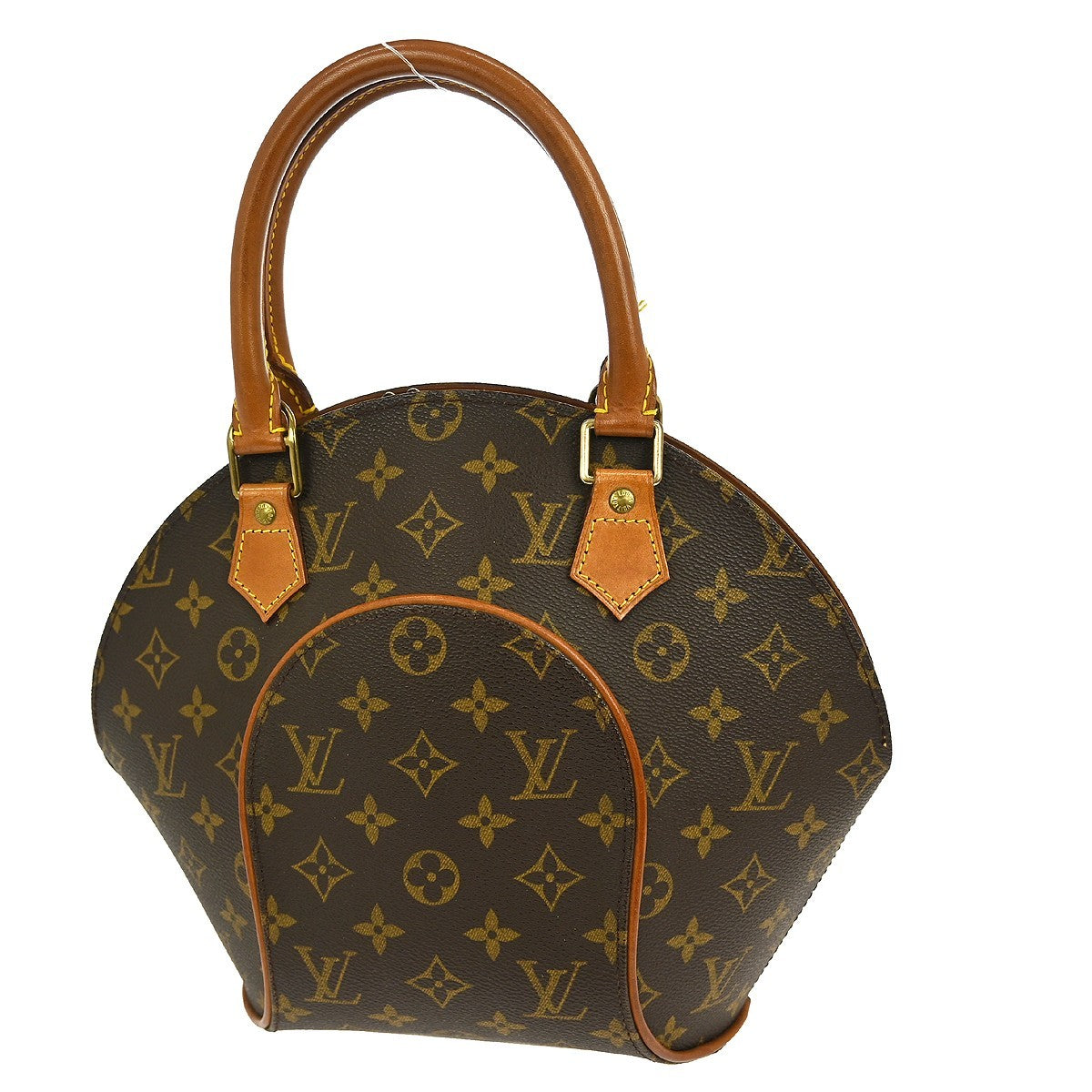 Louis Vuitton Ellipse Bag Monogram Canvas Brown Canvas Handbag (Pre-Owned)
