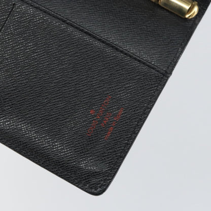 Louis Vuitton Agenda Cover Epi Leather Black Leather Wallets Accessory (Pre-Owned)