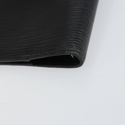 Louis Vuitton Agenda Cover Epi Leather Black Leather Wallets Accessory (Pre-Owned)