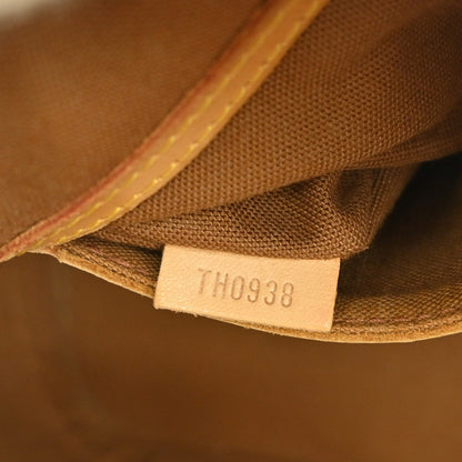 Louis Vuitton Alma Handbag Monogram Canvas Brown Canvas Handbag (Pre-Owned)