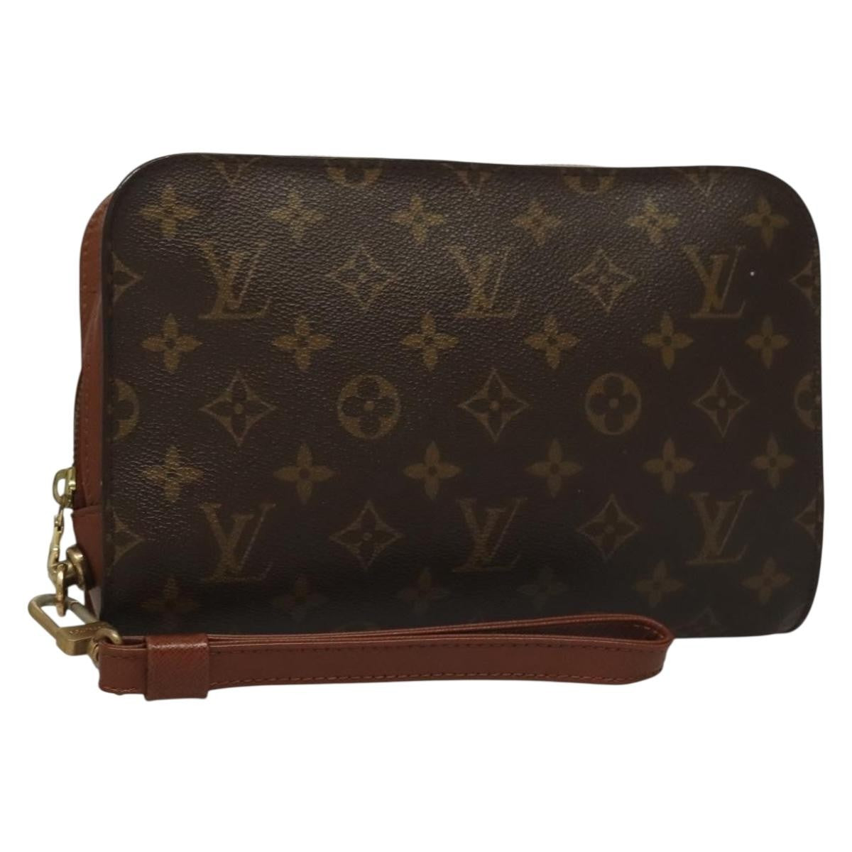 Louis Vuitton Pochette Orsay Monogram Canvas Brown Canvas Clutche & Pouche Bag (Pre-Owned)