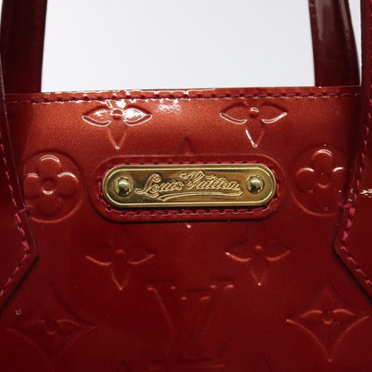 Louis Vuitton Wilshire Handbag Monogram Vernis Red Patent_Leather Handbag (Pre-Owned)