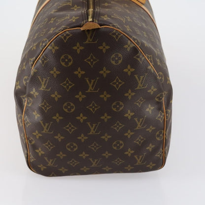 Louis Vuitton Keepall Bag Monogram Canvas Brown Canvas Travel Bag Bag (Pre-Owned)
