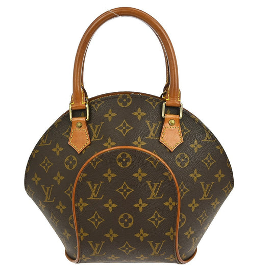 Louis Vuitton Ellipse Bag Monogram Canvas Brown Canvas Handbag (Pre-Owned)