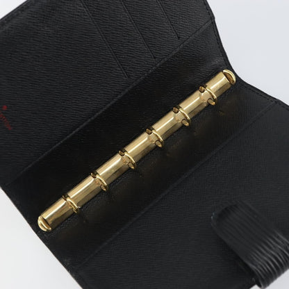 Louis Vuitton Agenda Cover Epi Leather Black Leather Wallets Accessory (Pre-Owned)