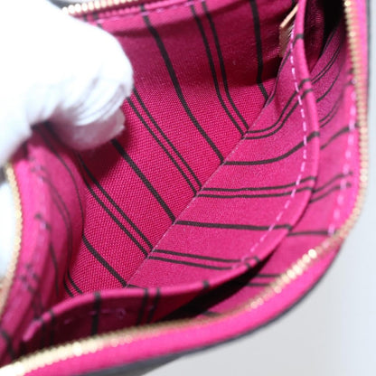 Louis Vuitton Neverfull Pochette Monogram Canvas Brown Canvas Clutche & Pouche Bag (Pre-Owned)