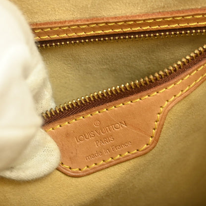 Louis Vuitton Looping Handbag Monogram Canvas Brown Canvas Handbag (Pre-Owned)