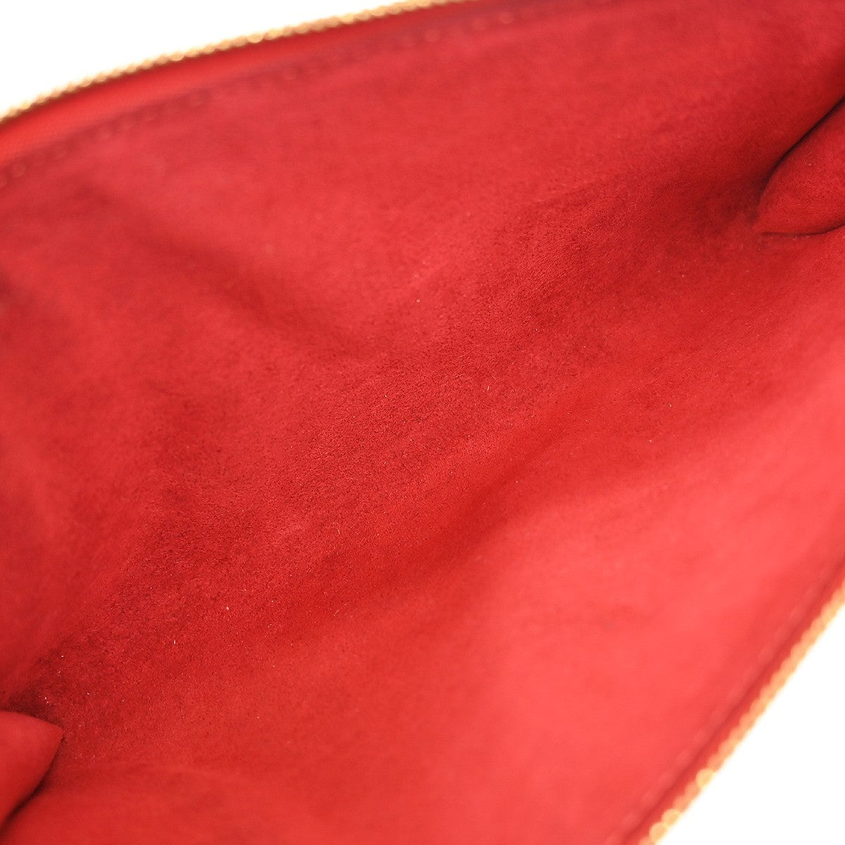 Louis Vuitton Pochette Accessoires Epi Leather Red Leather Clutche & Pouche Bag (Pre-Owned)