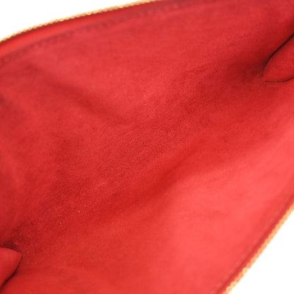 Louis Vuitton Pochette Accessoires Epi Leather Red Leather Clutche & Pouche Bag (Pre-Owned)