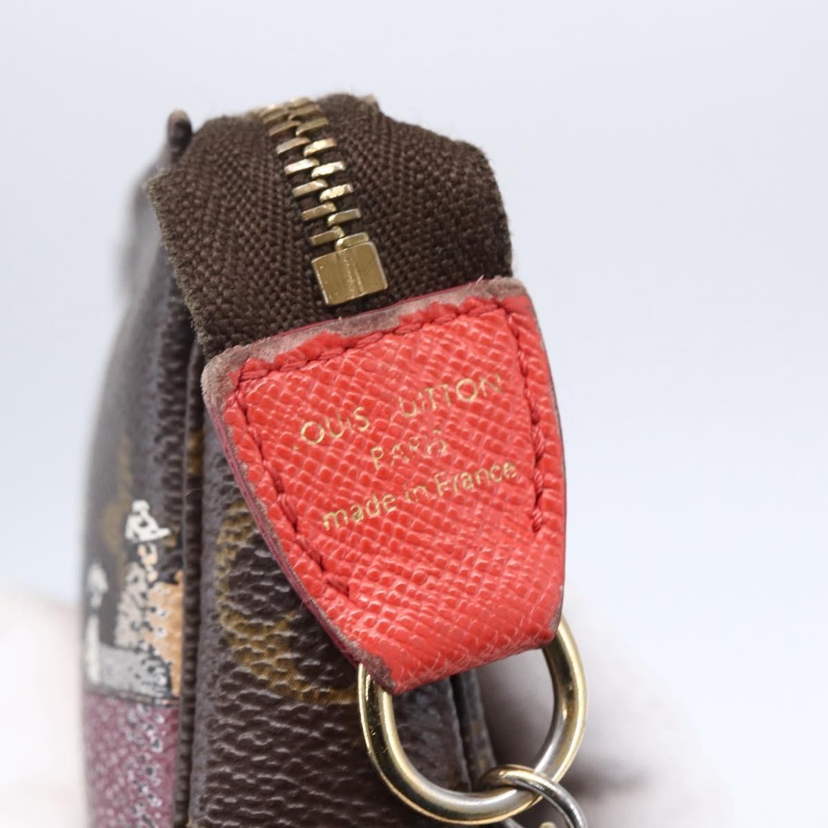 Louis Vuitton Pochette Accessoires Limited Edition Christmas Animation Monogram Canvas Brown Canvas Clutche & Pouche Bag (Pre-Owned)