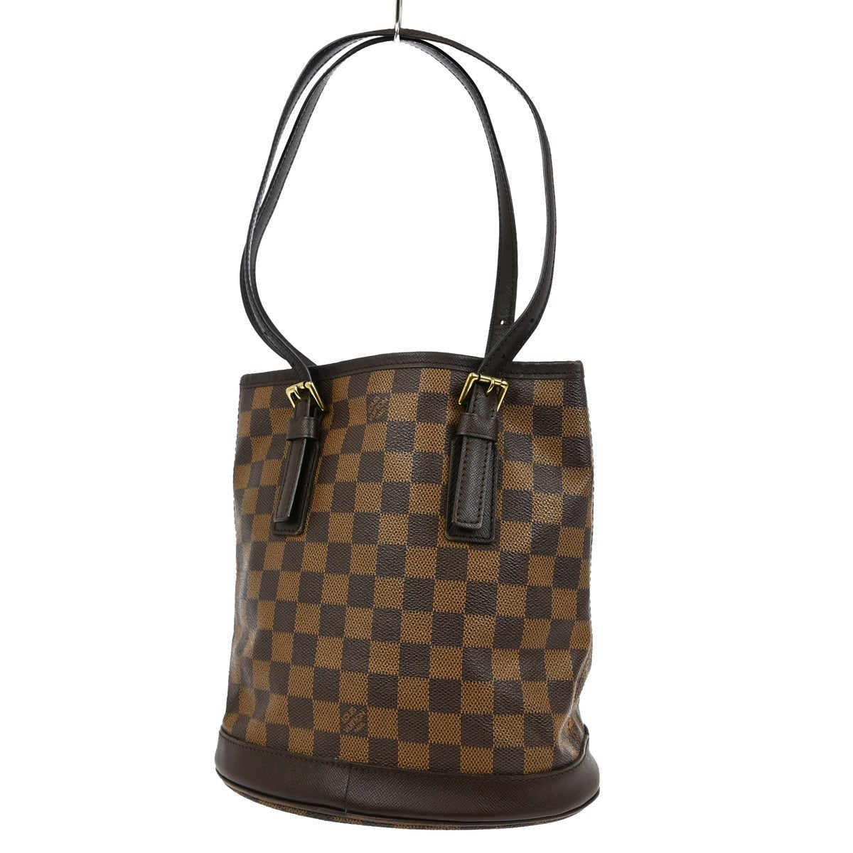 Louis Vuitton Marais Damier Brown Canvas Handbag (Pre-Owned)