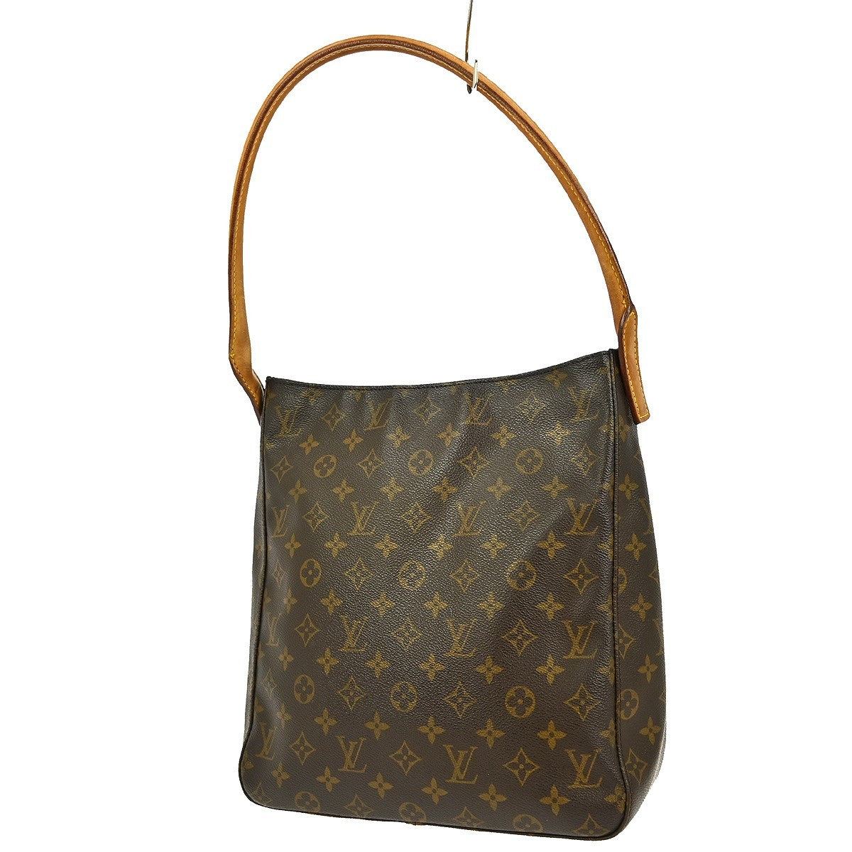 Louis Vuitton Looping Handbag Monogram Canvas Brown Canvas Handbag (Pre-Owned)