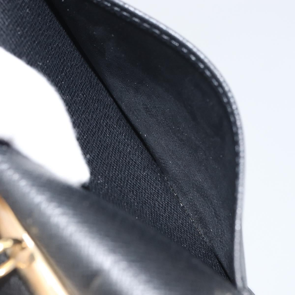 Louis Vuitton Agenda Cover Epi Leather Black Leather Wallets Accessory (Pre-Owned)