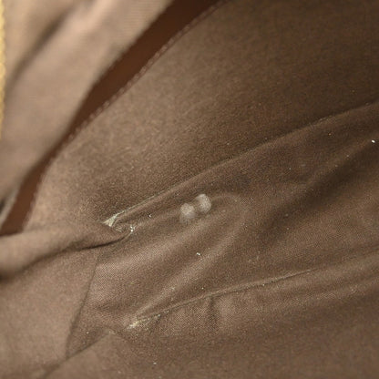 Louis Vuitton Naviglio Handbag Damier Brown Canvas Shoulder Bag Bag (Pre-Owned)