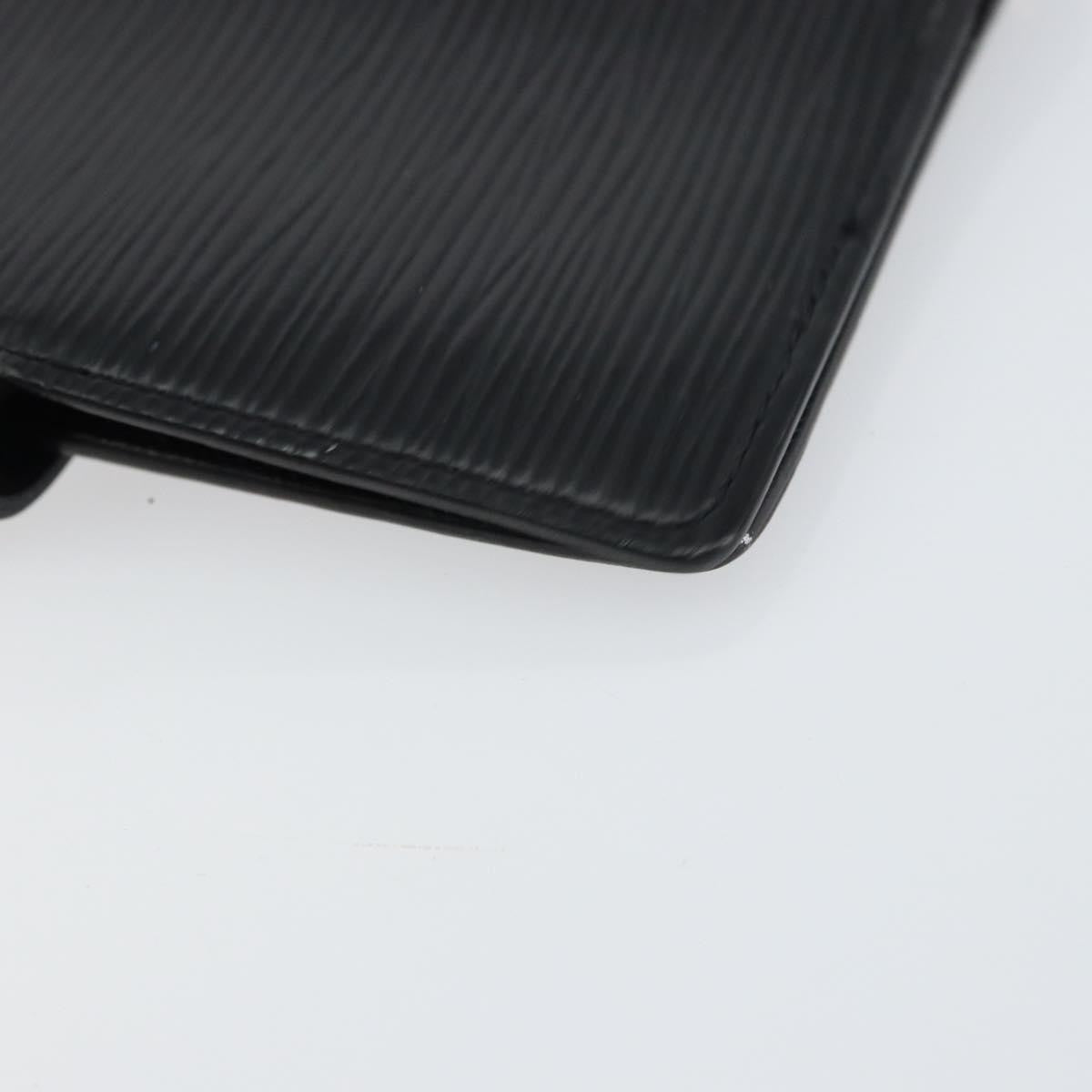 Louis Vuitton Agenda Cover Epi Leather Black Leather Wallets Accessory (Pre-Owned)