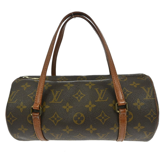 Louis Vuitton Papillon Handbag Monogram Canvas Brown Canvas Handbag (Pre-Owned)